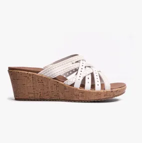 119578/WHT BEVERLEE - HOT SPRING Womens Sandals White