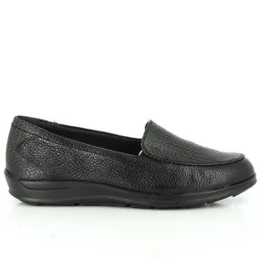 24 Hrs 23141 Black Loafers