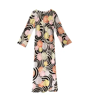 Alondra Long Sleeve Dress in Whirlpool Floral
