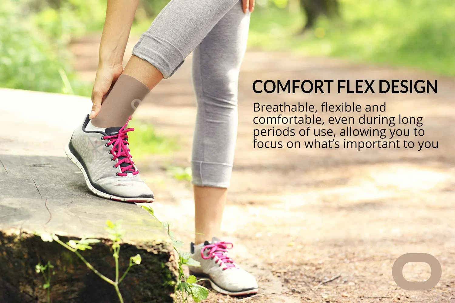 Ankle Brace Compression Support Sleeve (1 Pair) - BEST Ankle Compression Socks for Plantar Fasciitis, Arch Support, Foot & Ankle Swelling, Achilles Tendon, Joint Pain, Injury Recovery, Heel Spurs Large (Men's 10-13 / Women's >11) Beige / Nude