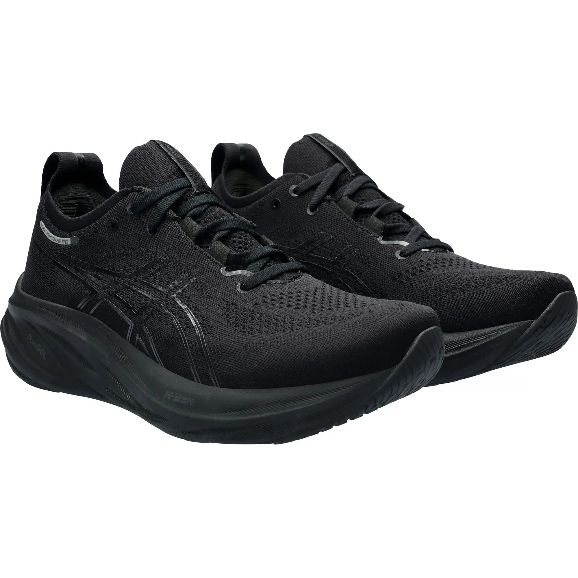 Asics Gel Nimbus 26 Mens Running Shoes - Black
