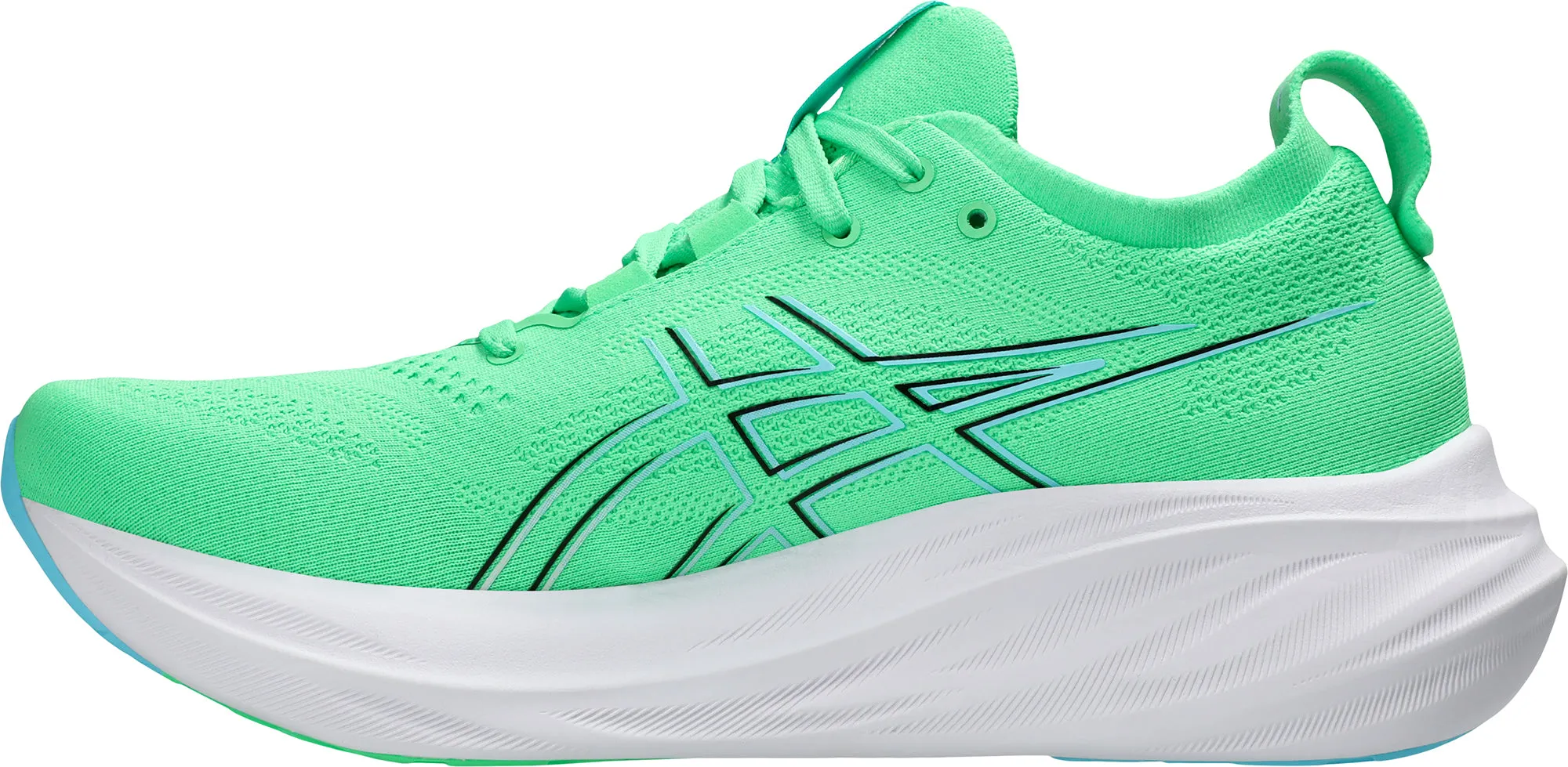Asics Gel Nimbus 26 Mens Running Shoes - Green