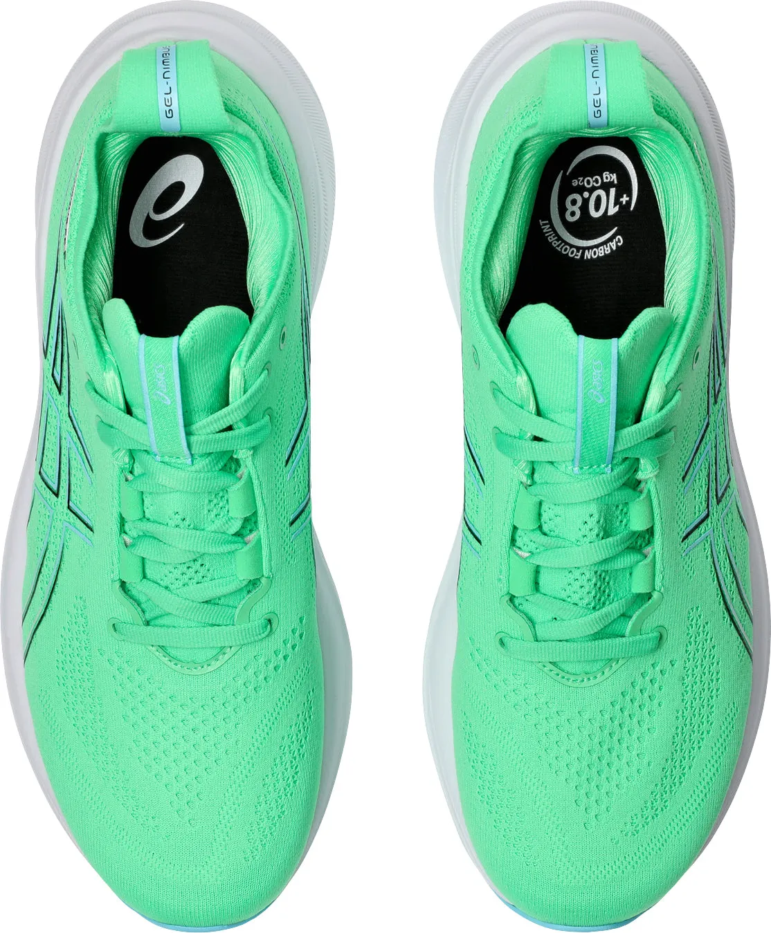 Asics Gel Nimbus 26 Mens Running Shoes - Green