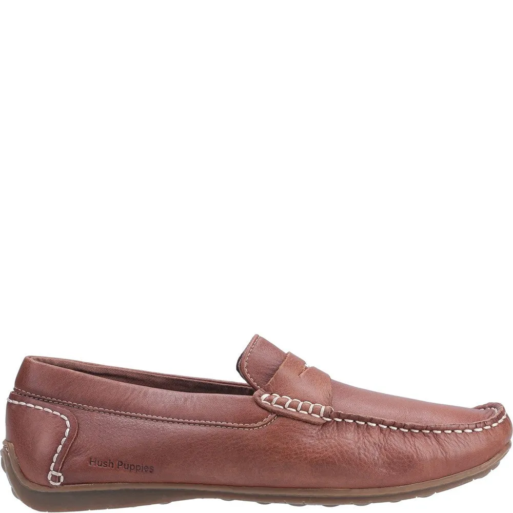 Brown Roscoe Slip-On Loafers