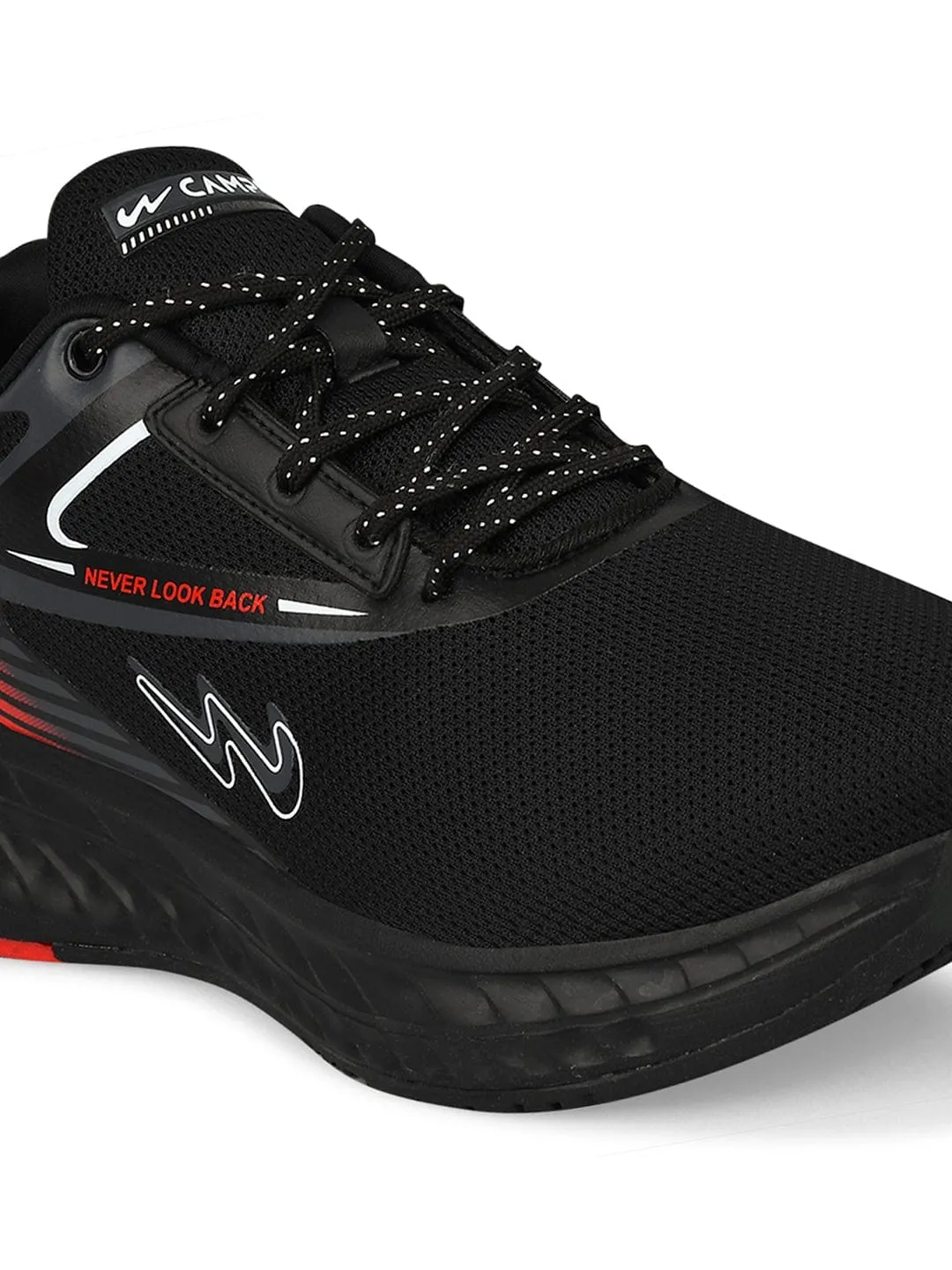 CAMP-DELIGHT Black Men's Running Shoes