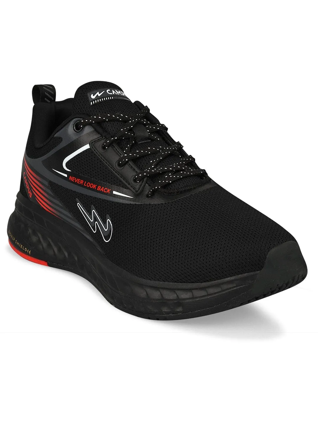 CAMP-DELIGHT Black Men's Running Shoes