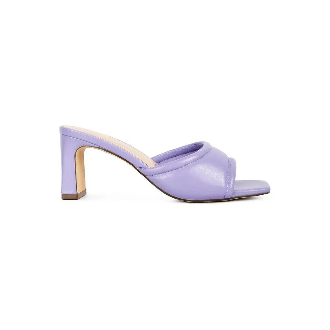 Celine Quilted Italian Block Heel Sandals