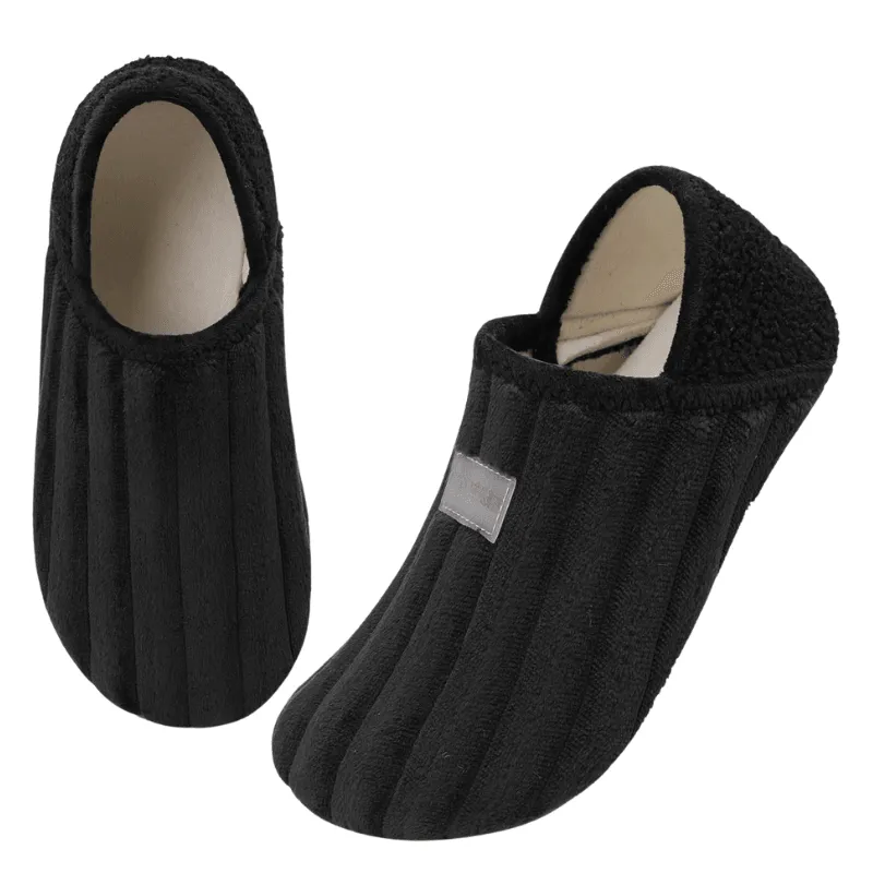 Classic Quilted Diabetic Slippers – Gentle Comfort for Sensitive Feet