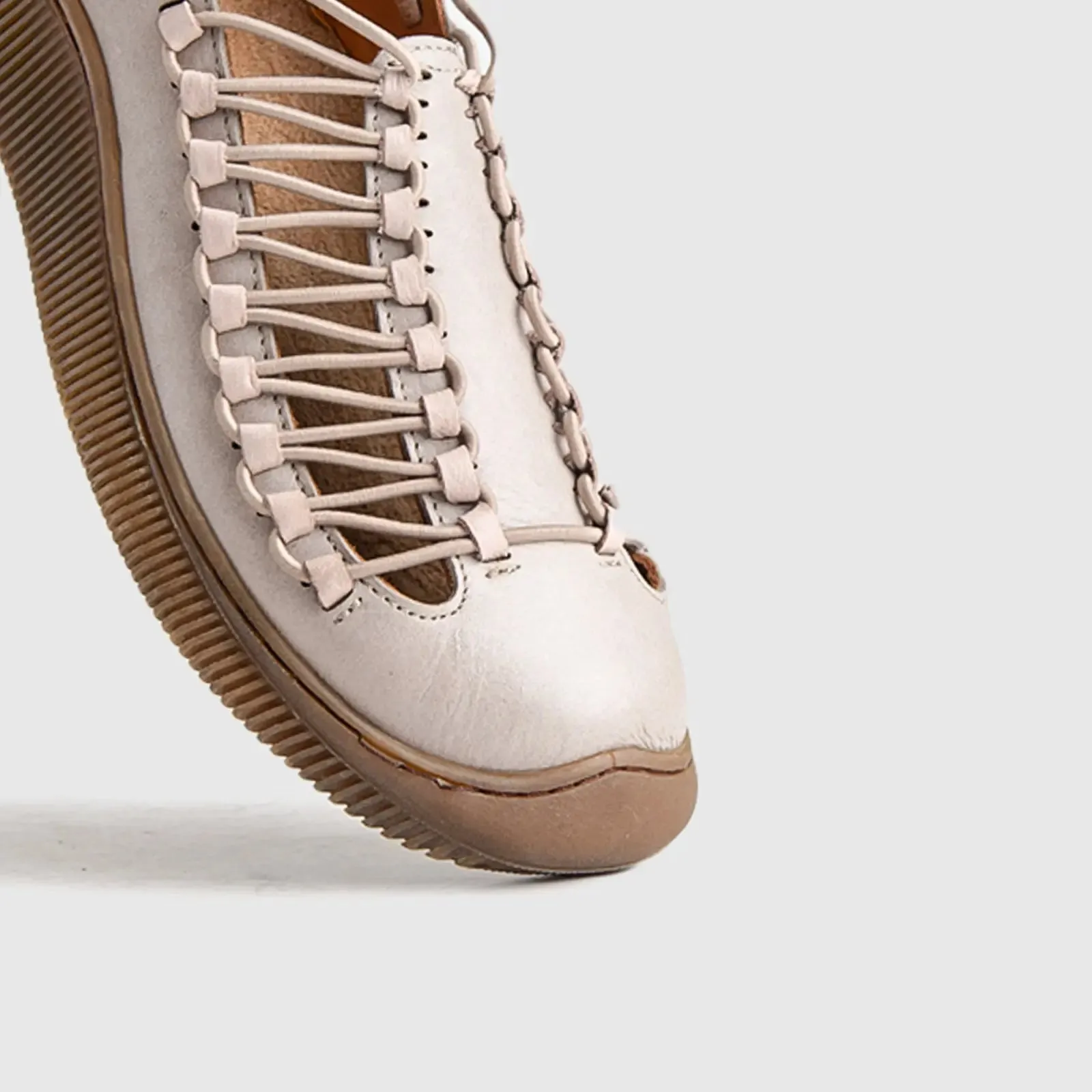 Comfort Leather Casuals 6707 White