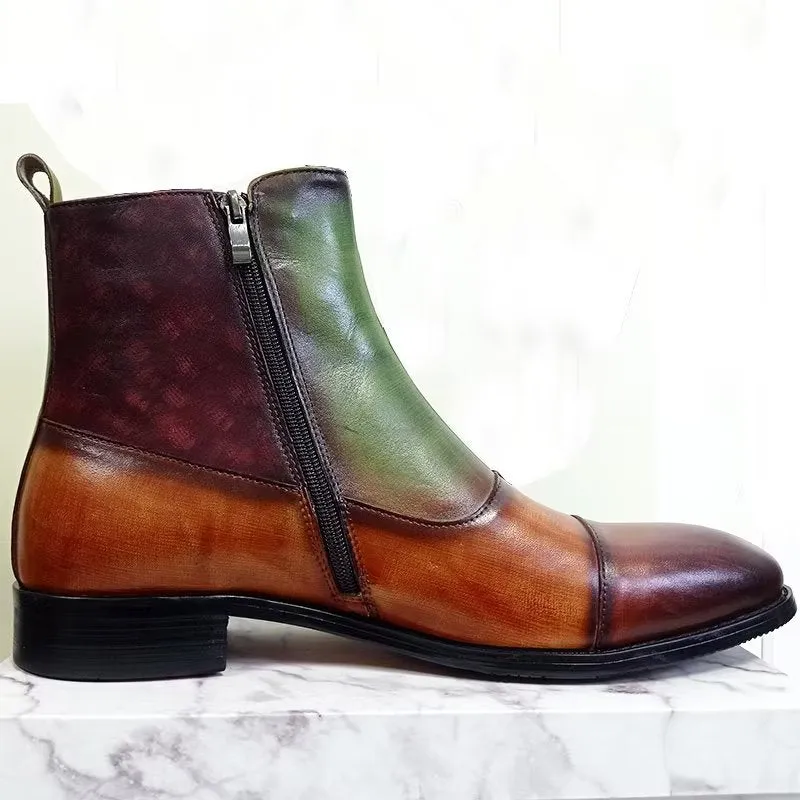 Diamoré Luxe Zip Footwear
