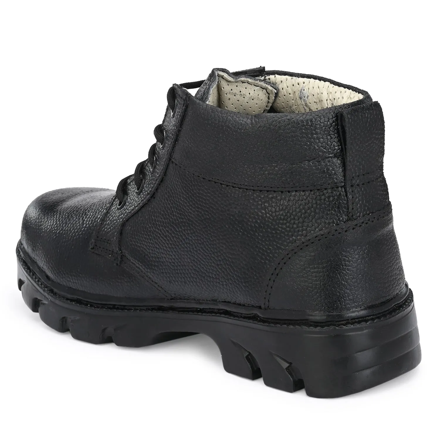 Eego Italy Genuine Leather Heavy Duty Steel Toe Safety / Security/ Service Boots