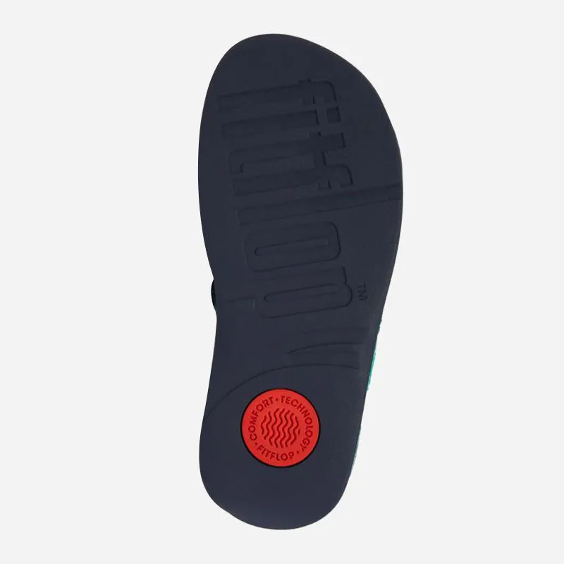 FitFlop Surfa Geo-Webbing Toe-Post Sandals