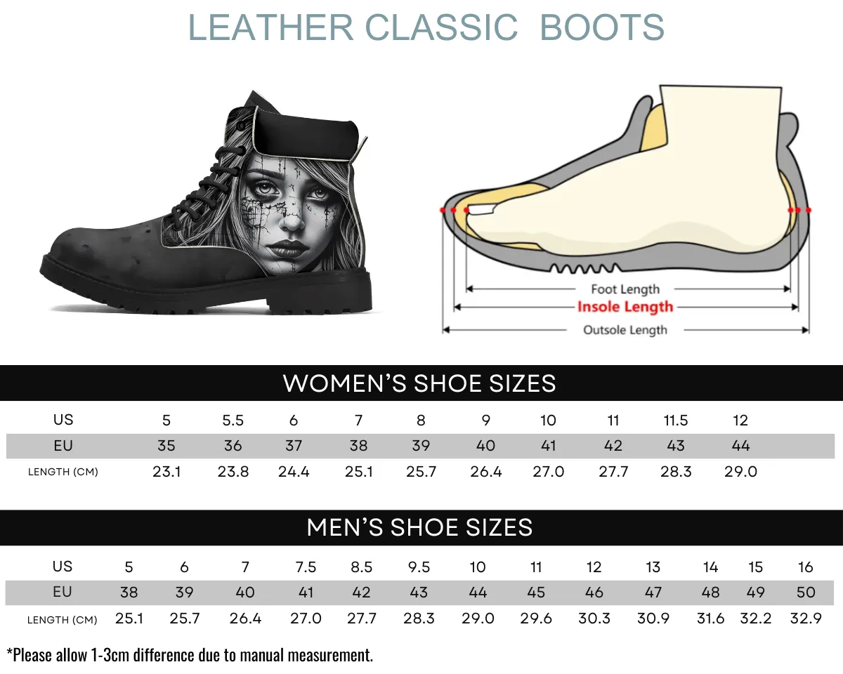 Fractured Beauty Classic Boots