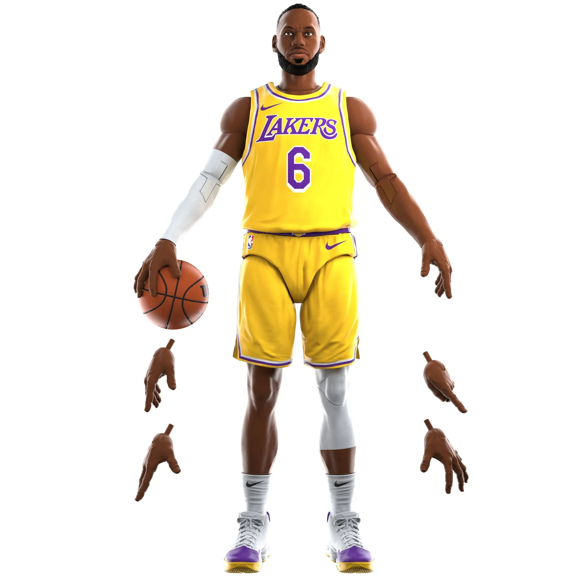 Hasbro Starting Lineup Series 1 LeBron James