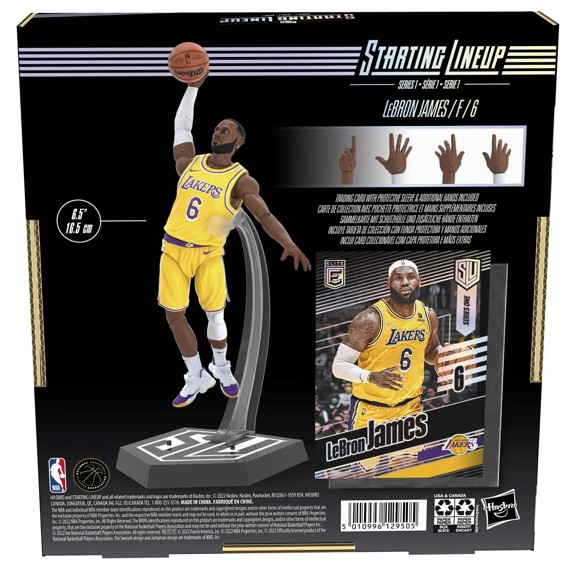 Hasbro Starting Lineup Series 1 LeBron James