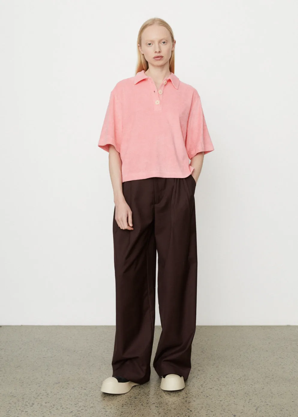 Jama Velour Polo