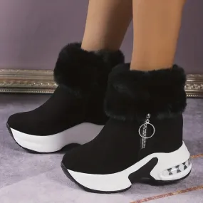 LAKEFORD™ WOMEN'S FUR-LINED ZIP-UP WINTER BOOTS
