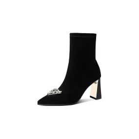 Lustrévo Luxe Ankle Booties