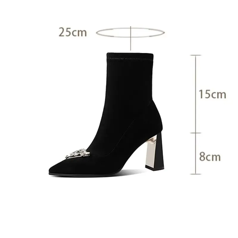 Lustrévo Luxe Ankle Booties