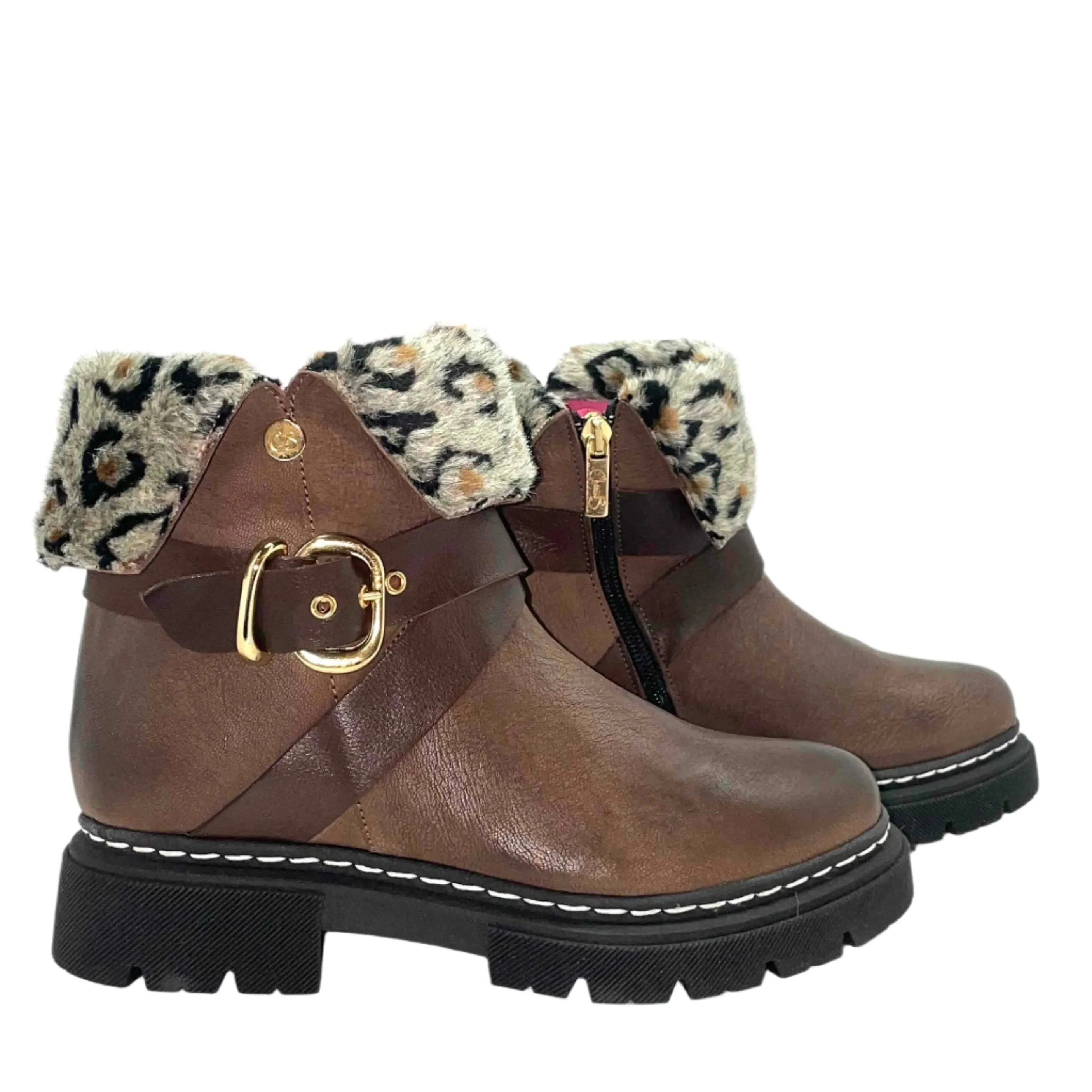 Lyone -Brown ankle boot