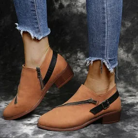 MARY™ RETRO AUTUMN ORTHOPEDIC ANKLE BOOTS