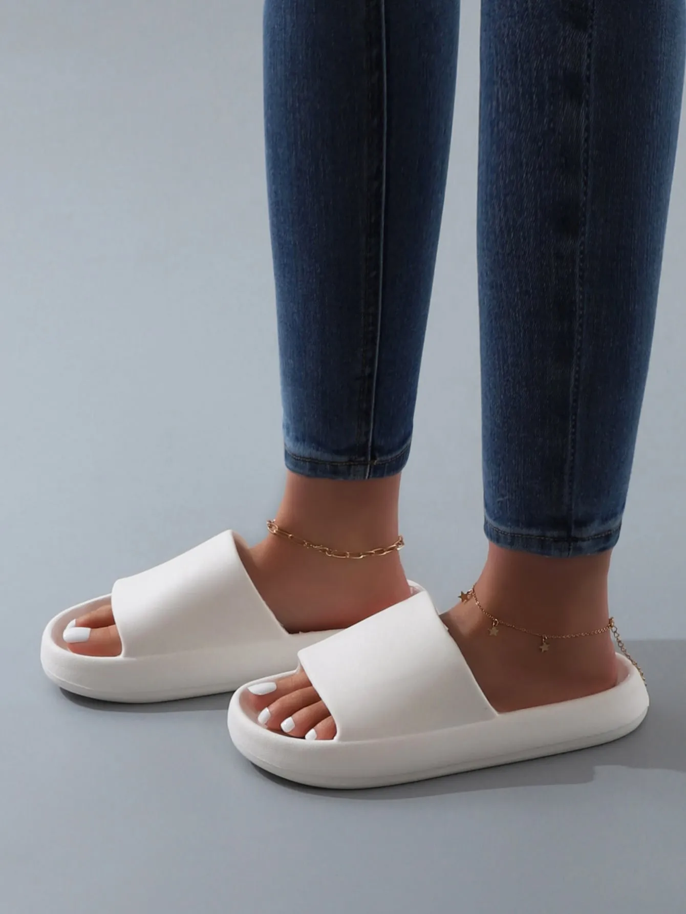 Minimalist Non-Slip Unisex Thick-Sole Slippers