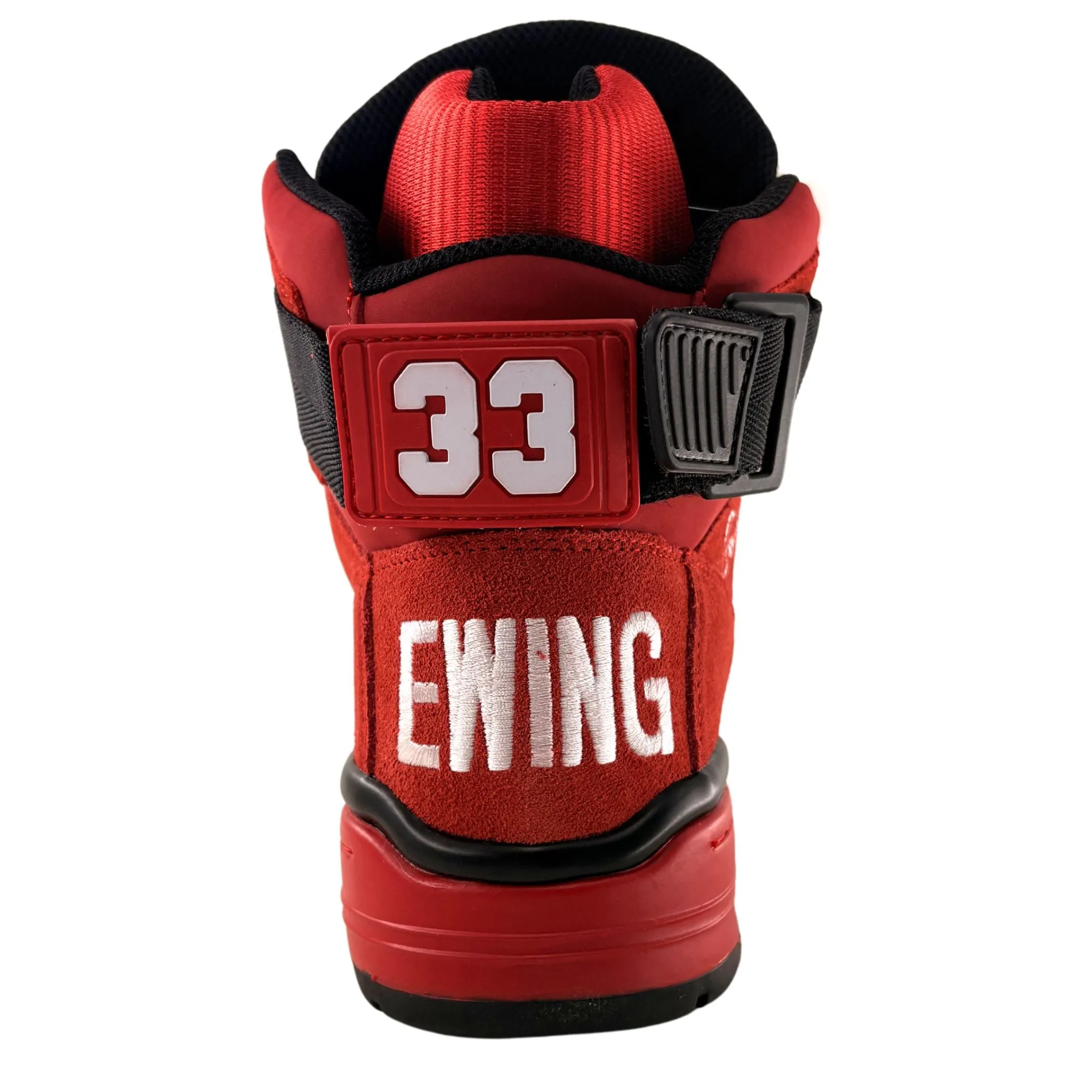 Patrick Ewing Athletics Men's 1EW90013-601 33 HI OG Red Black White Basketball Shoes