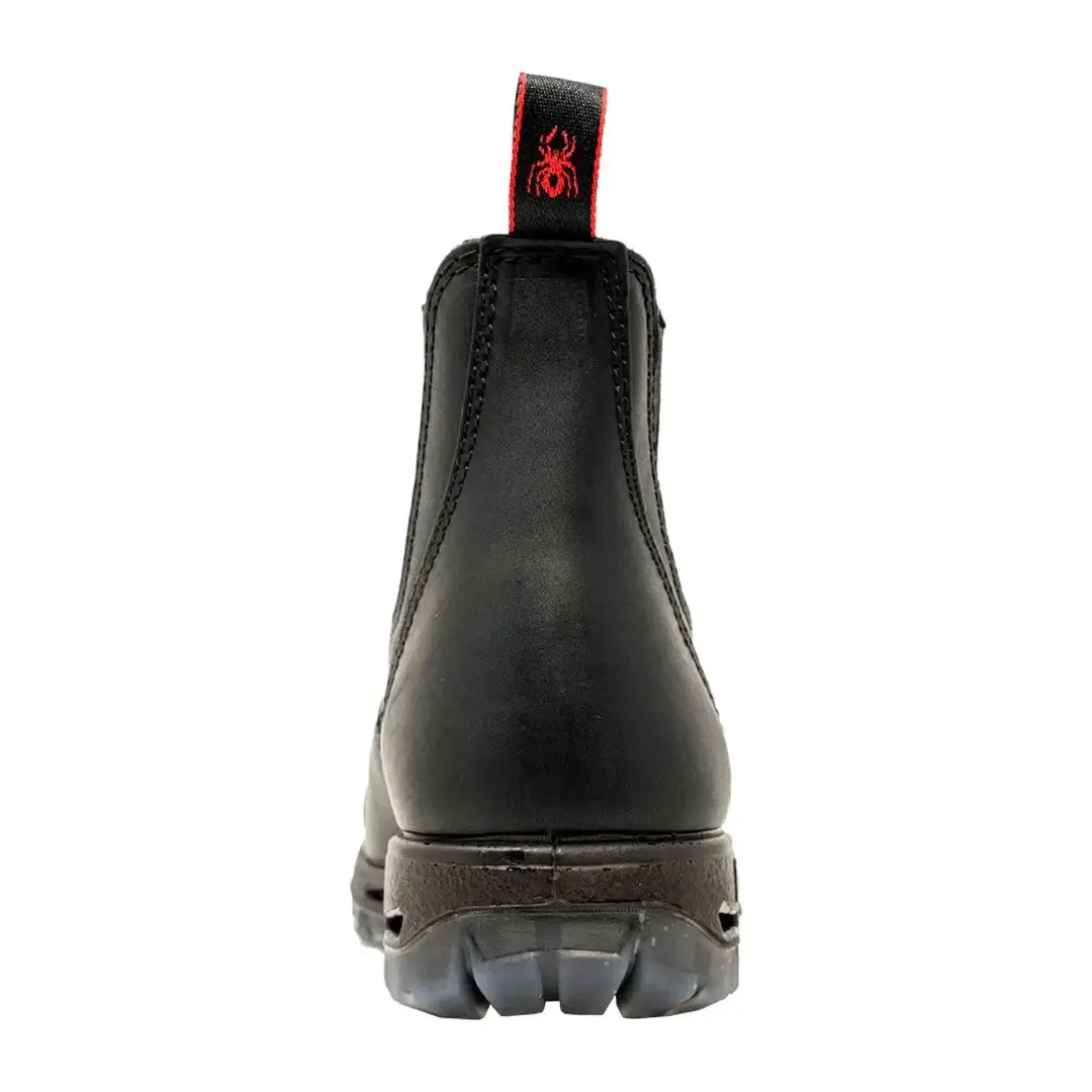 Redback Bobcat HD Safety Boots with Scuff Cap Black