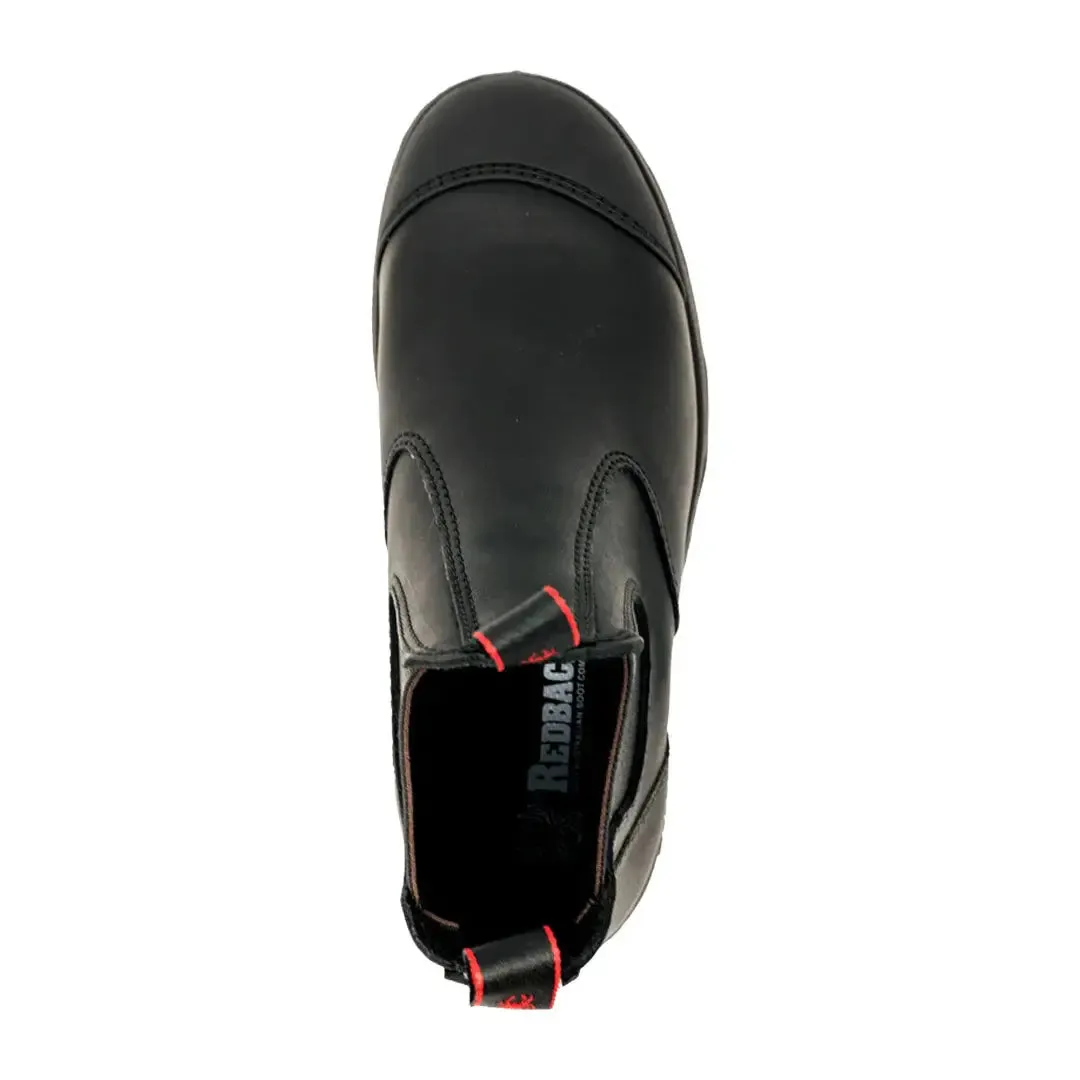Redback Bobcat HD Safety Boots with Scuff Cap Black