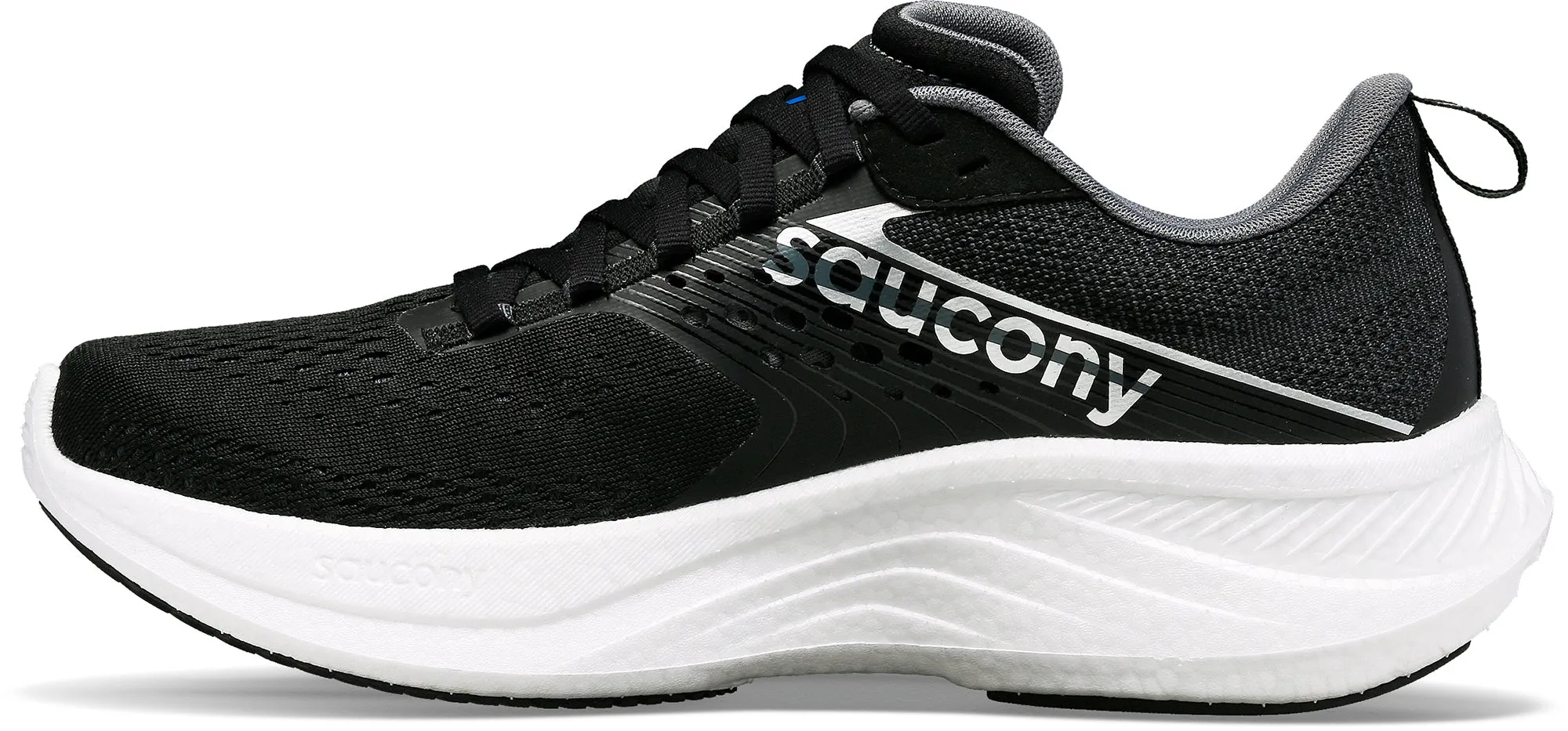 Saucony Ride 17 Mens Running Shoes - Black