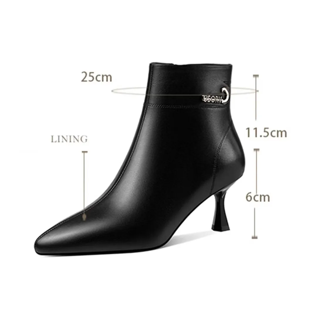 Silvareign Luxe Office Boots