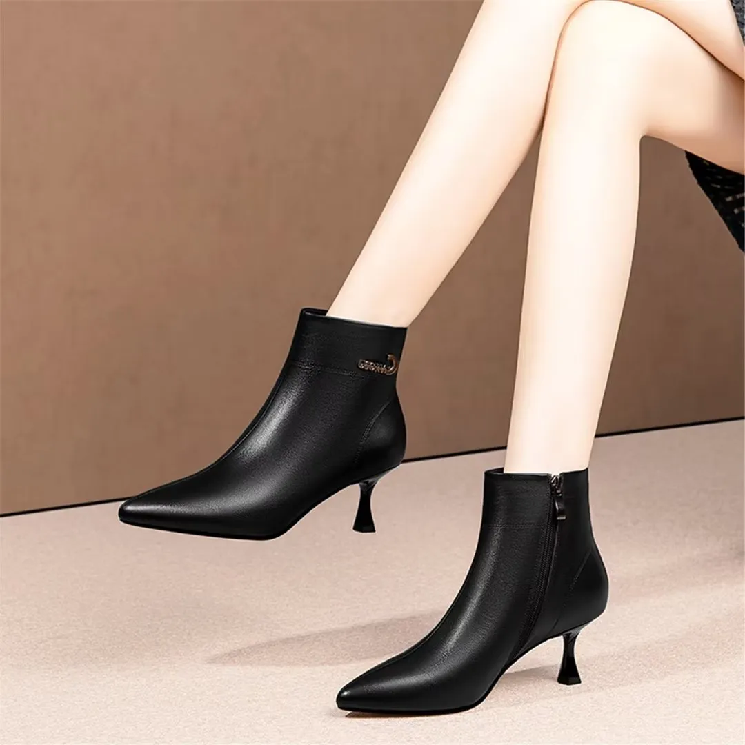 Silvareign Luxe Office Boots
