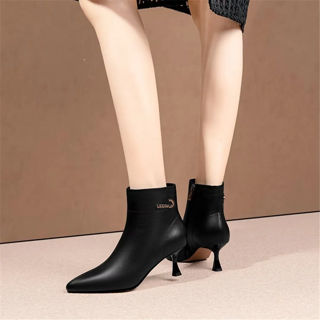 Silvareign Luxe Office Boots