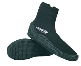 Tilos New 3.0mm Titanium Hydro Molded Sole Hi-Top Zippered Boots for Scuba Diving, Snorkeling & All Watersports (Size 6)