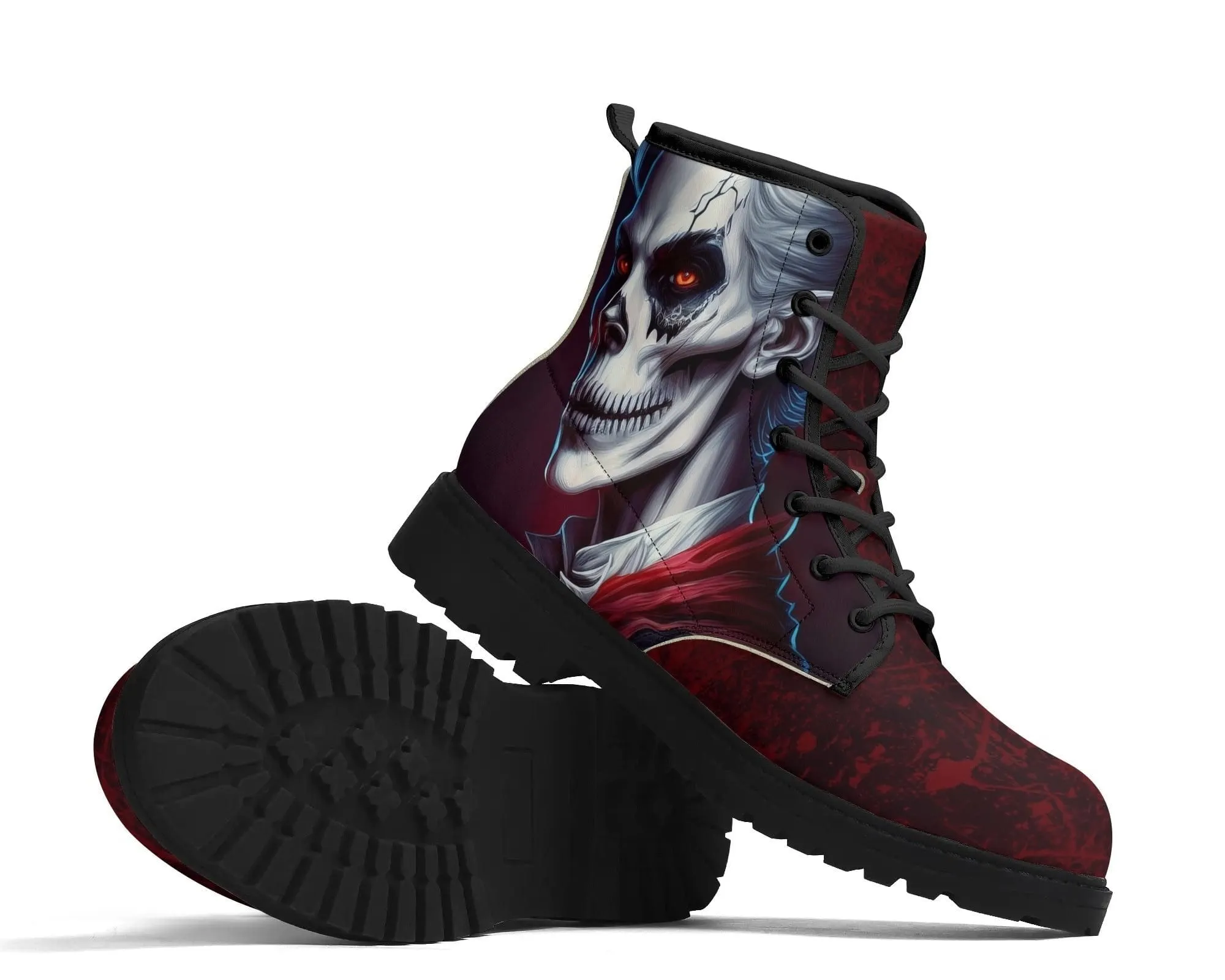 Undead Inferno Leather Boots