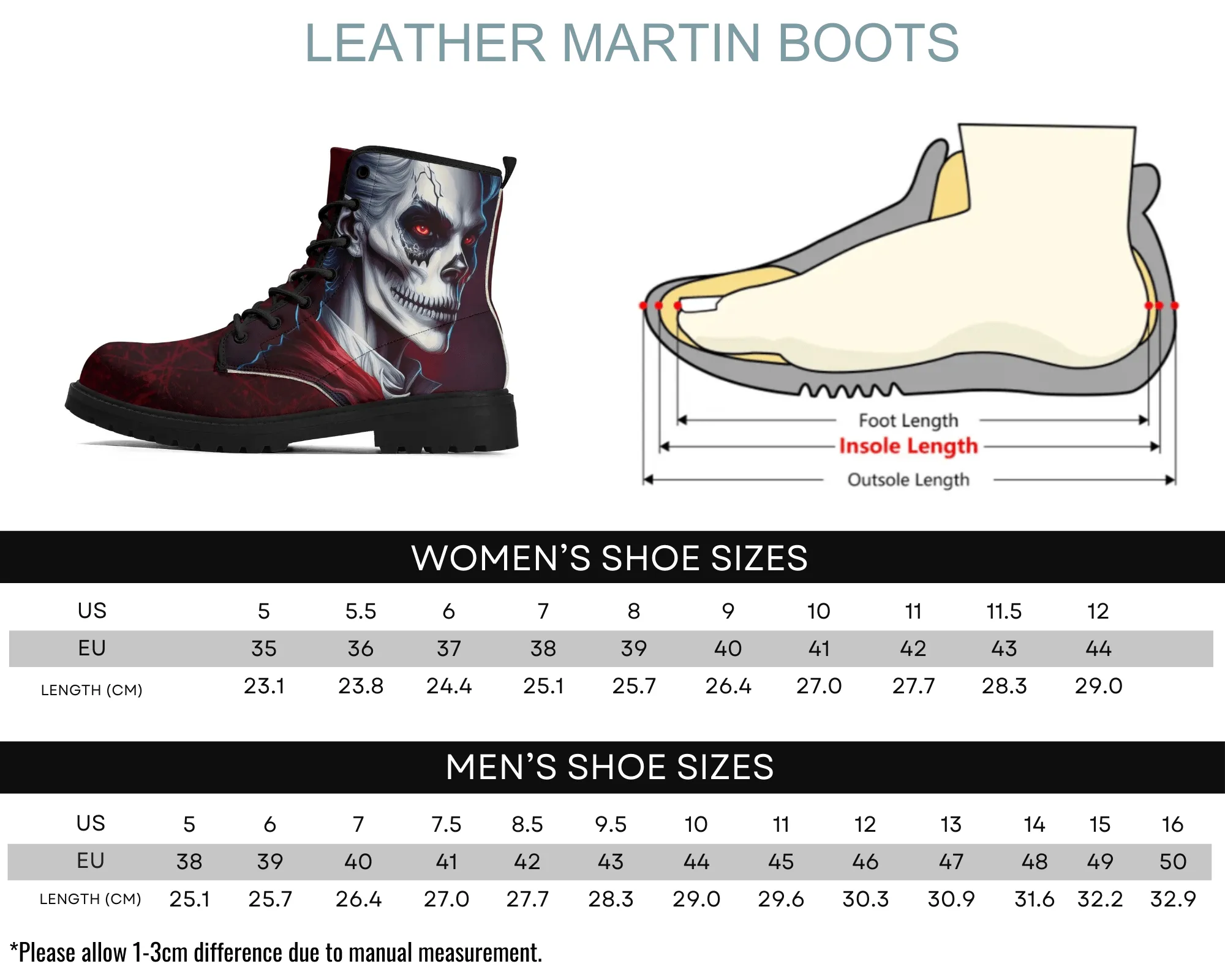 Undead Inferno Leather Boots