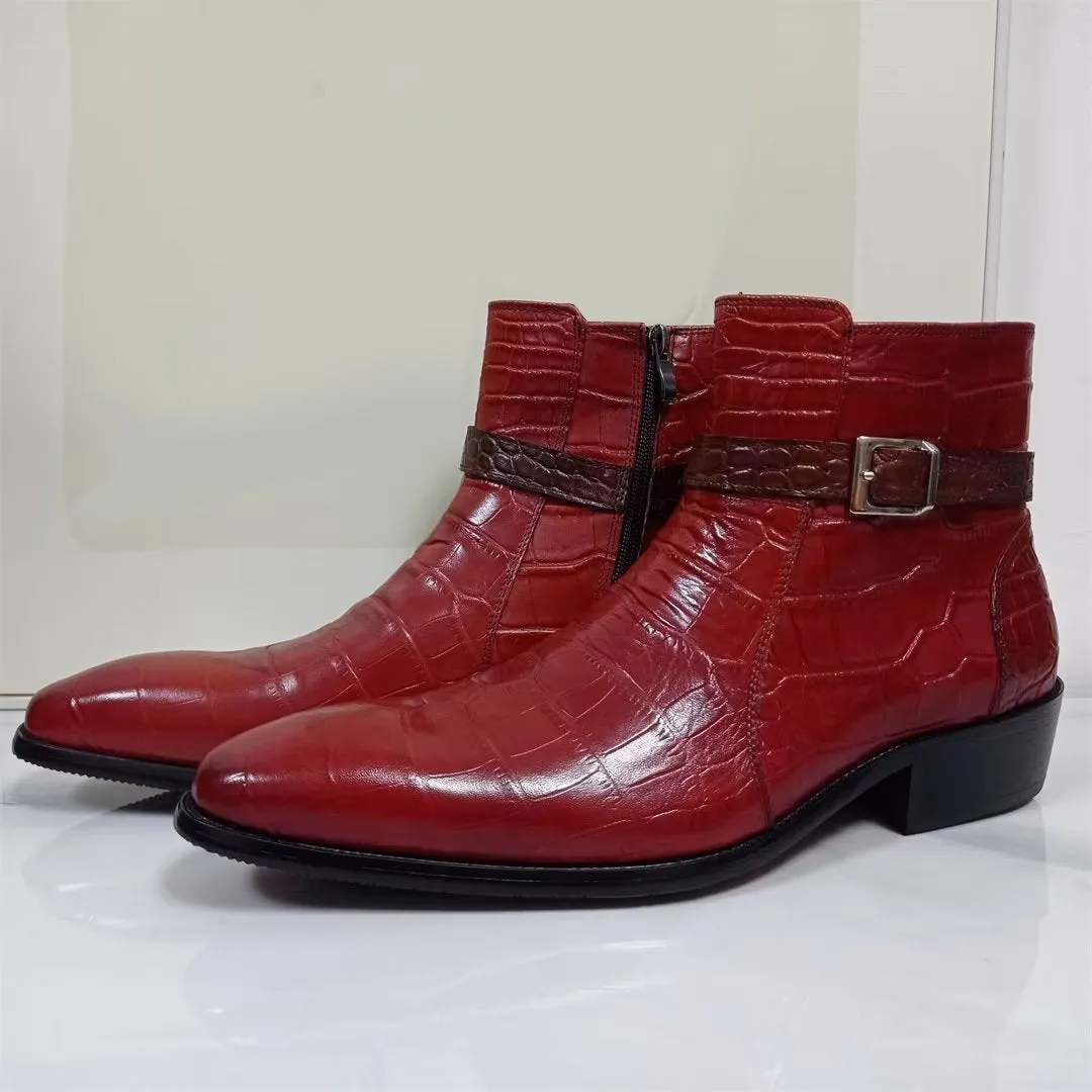 Veltique Luxe Slip-On Boots