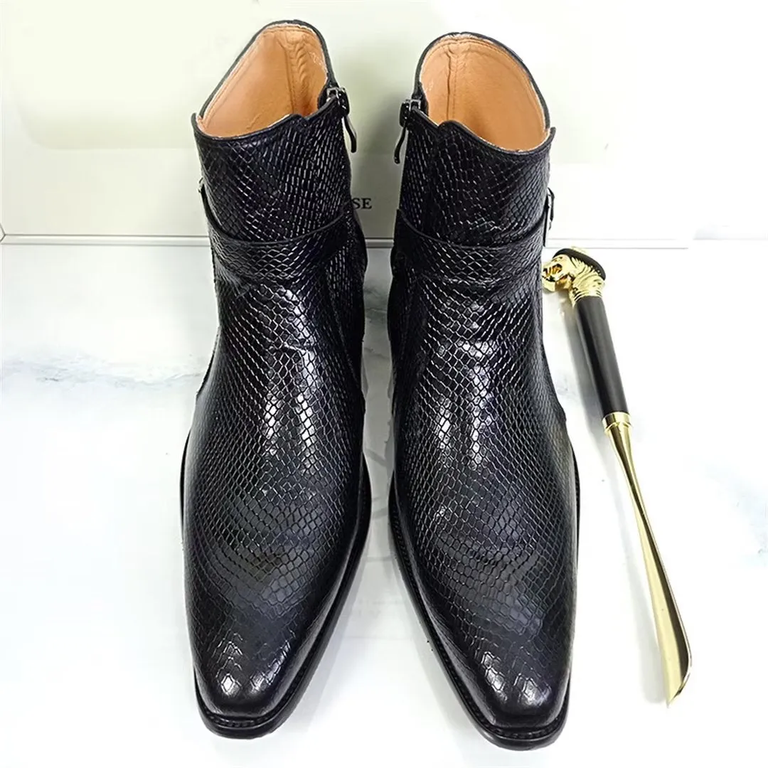 Veltique Luxe Slip-On Boots
