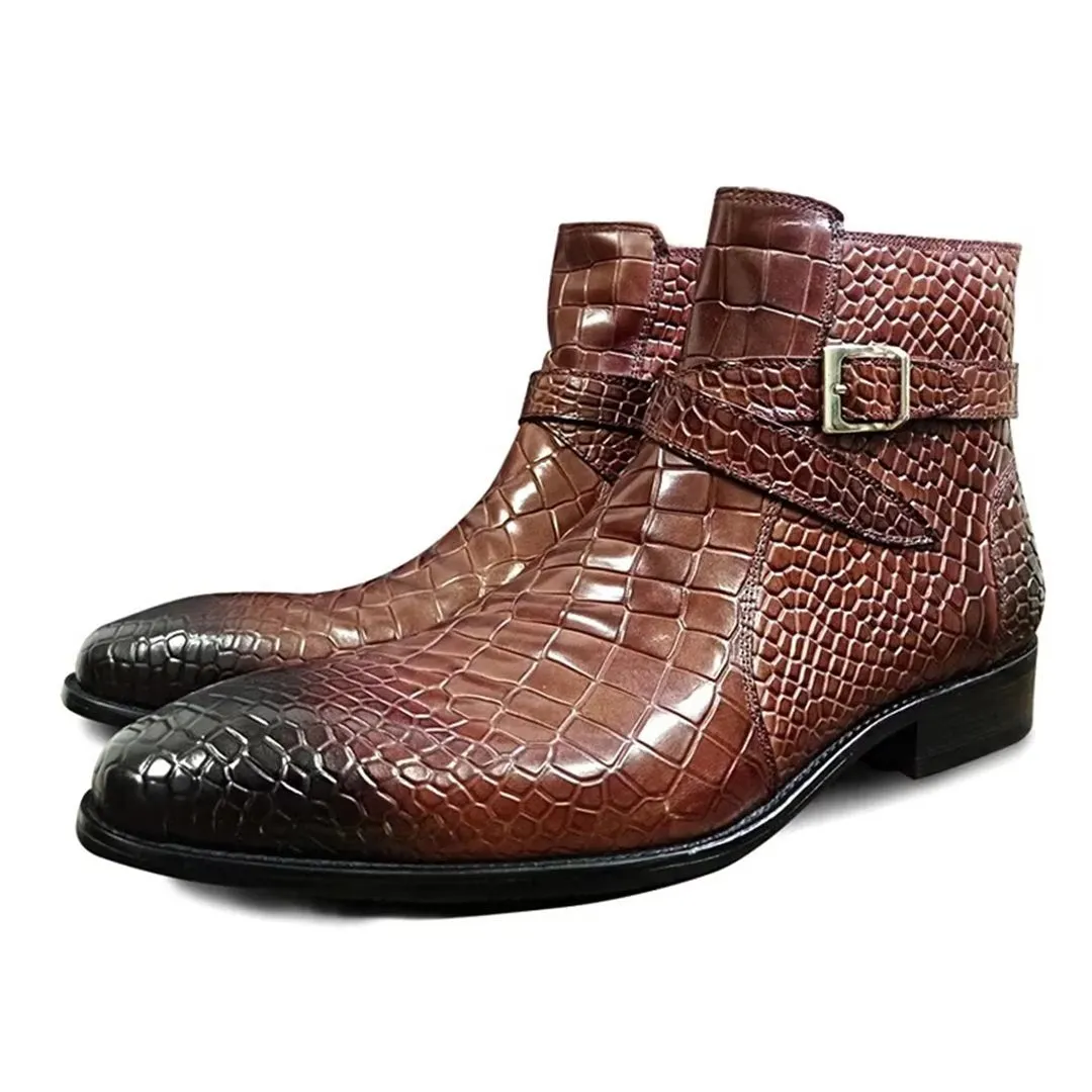 Veltique Luxe Slip-On Boots