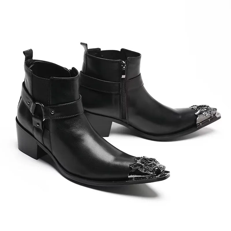 Veltique Luxe Zip Boots