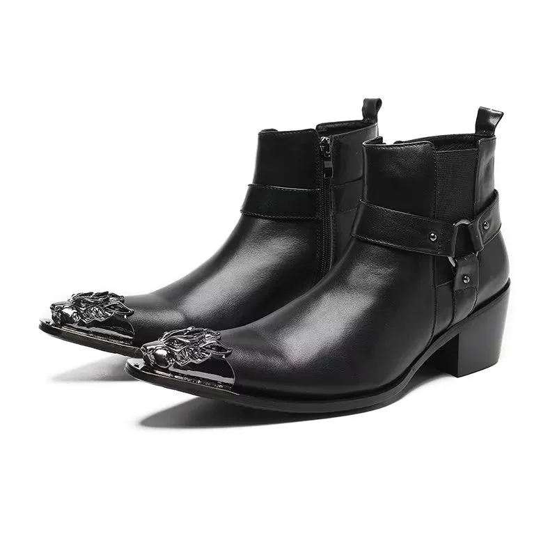 Veltique Luxe Zip Boots