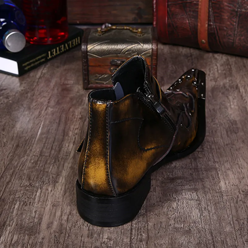 Veltique Luxe Zippered Boots
