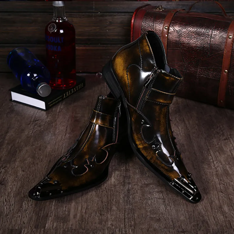 Veltique Luxe Zippered Boots