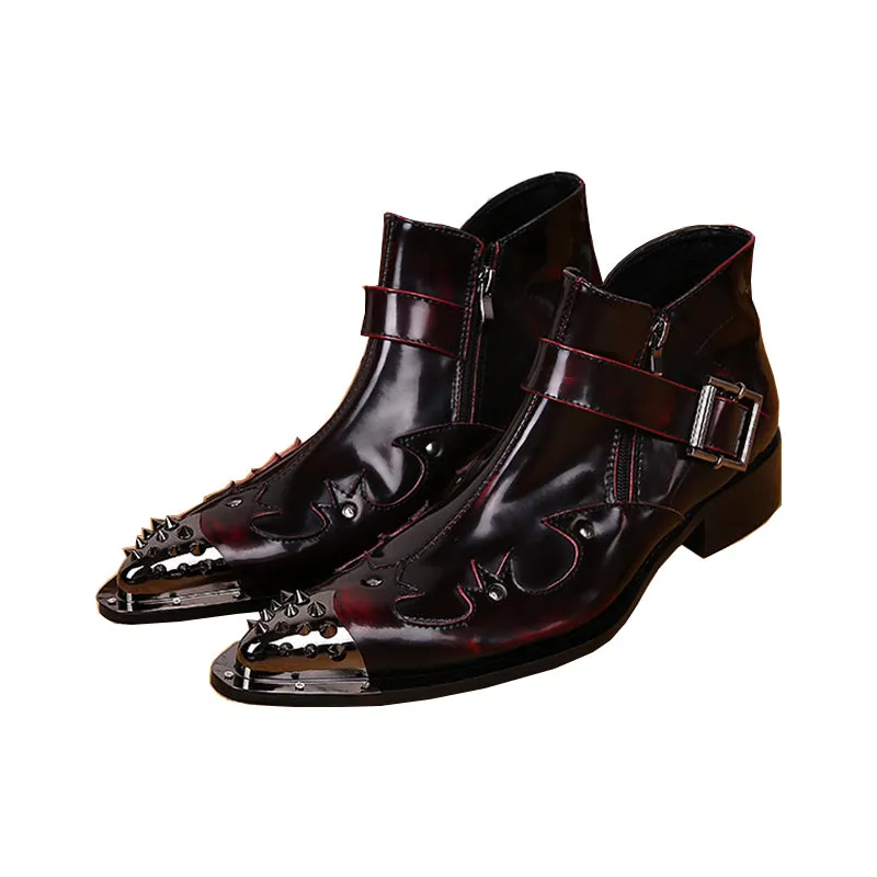Veltique Luxe Zippered Boots