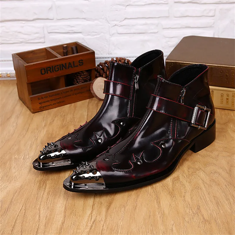 Veltique Luxe Zippered Boots