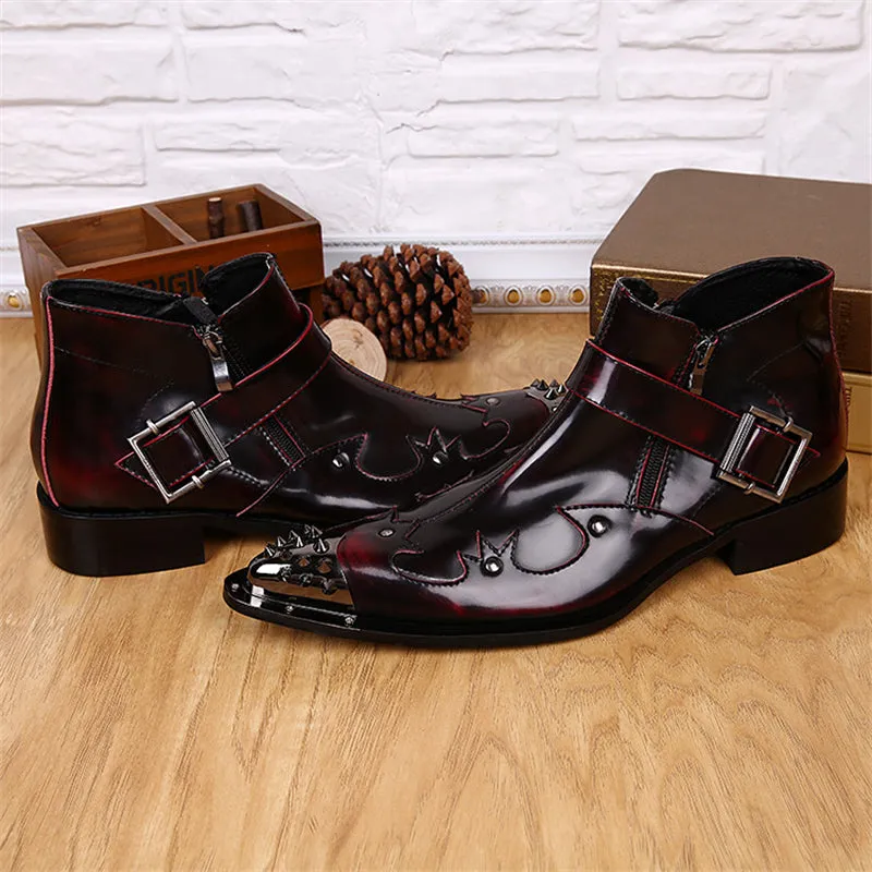 Veltique Luxe Zippered Boots