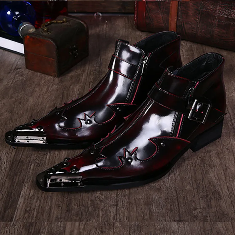 Veltique Luxe Zippered Boots
